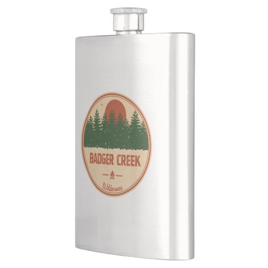 バダーガークリークウィルダネスオレゴン フラスク (左)