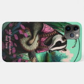 バダーズバ遊ンジョワイルドフラワーコテージコアカスタムーレ Case-Mate iPhoneケース (裏面(横))