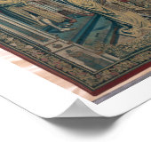 バチェバはダビデのタペストリー宮殿に命令した ポスター (角)