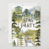 バチェラーウィークエンド狩りトリップスタン招待状 招待状 (正面)