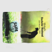 バチェラーゴルフウィークエンド |ゲームオーバー ゴルフタオル (横)