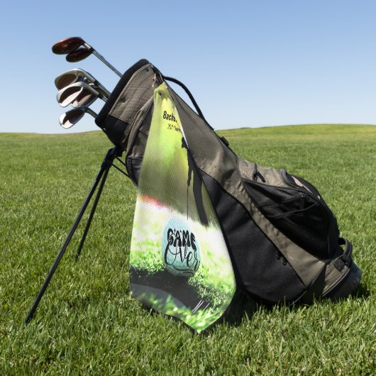 バチェラーゴルフウィークエンド |ゲームオーバー ゴルフタオル (グリーン)