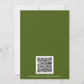 バチェラーゴルフパルティー |ゴルフバチュラーパーティ 招待状 (裏面)