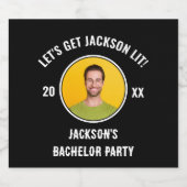 バチェラーパーティーで大盛り上がりしようぜ！ ビールラベル (シングルラベル)