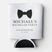 バチェラーパーティー ブラックタイ 缶クーラー (正面)