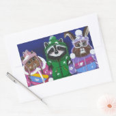 バチェラーブラッツ山 長方形シール (封筒)