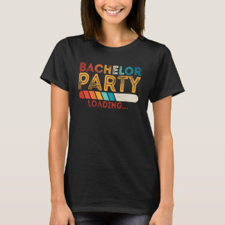 バチェラー・パーティクルー 独身最後の夜 ウェディング グルーム 面白い Tシャツ