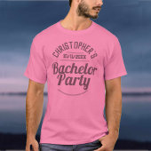 バチェラー・パーティーのTシャツ Tシャツ