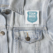 バチェラー・パーティー用のカスタムTeam Brideボタン 缶バッジ (インサイチュ)