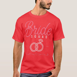 バチェラー・パーティー ウェディング ブライド・スカッド 結婚 ブライド Tシャツ