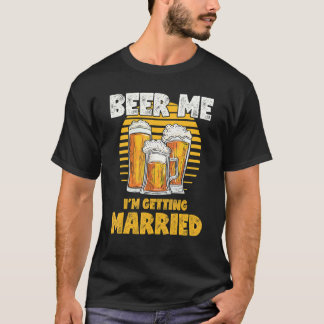 バチェラー・パーティー ビールをくれ 僕は結婚する Tシャツ