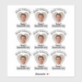 バチェロレッテおもしろいグルーマーの顔の恩恵 シール (シート)