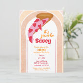 バチェロレッテおもしろいピザパーティー 招待状 (スタンド正面)