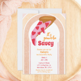 バチェロレッテおもしろいピザパーティー 招待状