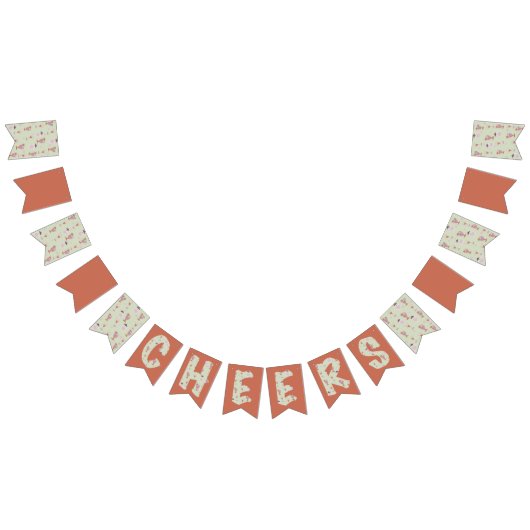 バチェロレッテおもしろい混合飲料パターン バンティングフラッグ (全)