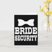 バチェロレッテおもしろいBride Security結婚 Kids's Par カード (黄色い花)