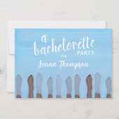 バチェロレッテかわいいスパ週末 招待状 (正面)