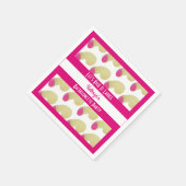 バチェロレッテかわいらしファロス スタンダードカクテルナプキン (角)