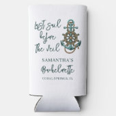 バチェロレッテがベールの前に最後に航行 スリム缶クーラー (裏面)