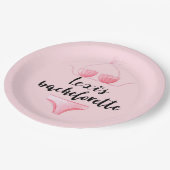 バチェロレッテのためのカスタムなビキニの紙皿 ペーパープレート (アングル)