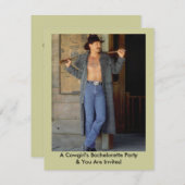 バチェロレッテのバチェロレッテダウン招待状 招待状 (正面/裏面)