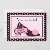 バチェロレッテのパジャマのパーティの招待状 招待状 (正面)