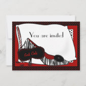 バチェロレッテのパジャマのパーティの招待状 招待状 (正面)