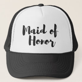 バチェロレッテの帽子のメイド・オブ・オーナー（花嫁付き添い人） キャップ