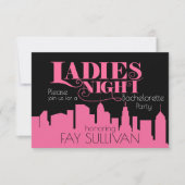 バチェロレッテの招待のデザイン 招待状 (正面)