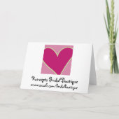 バチェロレッテの招待状 招待状 (裏面)