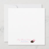 バチェロレッテの招待状 招待状 (裏面)