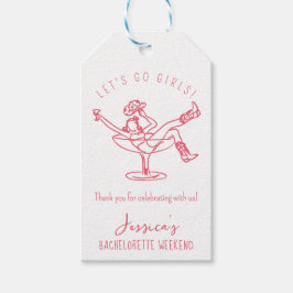 バチェロレッテの最後の落書き手引き ギフトタグ