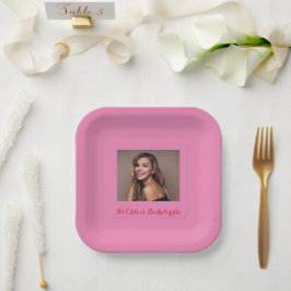 バチェロレッテの紙皿 ペーパープレート