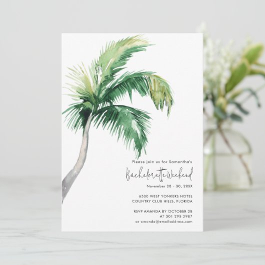 バチェロレッテの週末と日程 招待状 (スタンド正面)