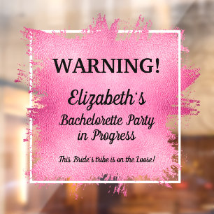 バチェロレッテの進行中 ウィンドウサイン