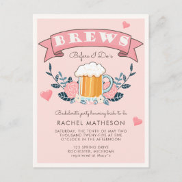 バチェロレッテはがき招待状 ポストカード