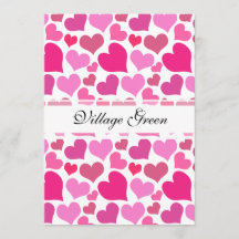 バチェロレッテまたは花嫁のためのかわいらしいピンクのハート