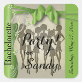 バチェロレッテまたは誕生日ディバガールズ – Peridot スクエアシール (正面)