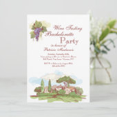 バチェロレッテアットヴィネヤード招待状 招待状 (スタンド正面)