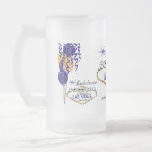 バチェロレッテインラスベガス – ダークブルー フロストグラスビールジョッキ (左)