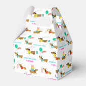 バチェロレッテウィナーとダックスントをテーマにしたパーティーボックス フェイバーボックス (裏面サイド)