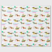 バチェロレッテウィナーとダックスントをテーマにしたパーティーボックス ラッピングペーパー (フラット)