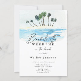 バチェロレッテウィークエンドアットビーチ招待状 招待状