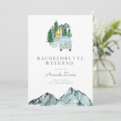 バチェロレッテウィークエンドインウッズマウンテンキャンピング 招待状 (スタンド正面)