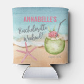 バチェロレッテウィークエンドカワイイビーチ 缶クーラー (裏面)