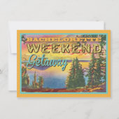 バチェロレッテウィークエンドゲートウェイパーティの招待状 招待状 (正面)