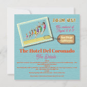 バチェロレッテウィークエンドゲートウェイパーティの招待状 招待状 (裏面)