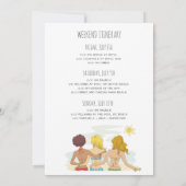 バチェロレッテウィークエンドゲートウェイ 招待状 (裏面)