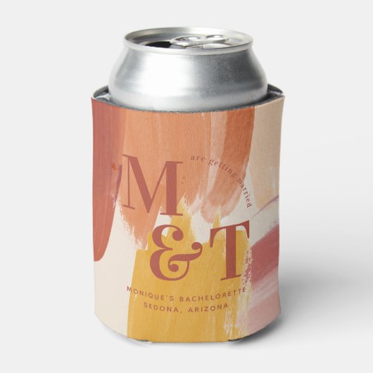 バチェロレッテウィークエンドパーティーの好意パーソナライズされた缶 缶クーラー (缶正面)