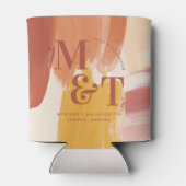 バチェロレッテウィークエンドパーティーの好意パーソナライズされた缶 缶クーラー (裏面)